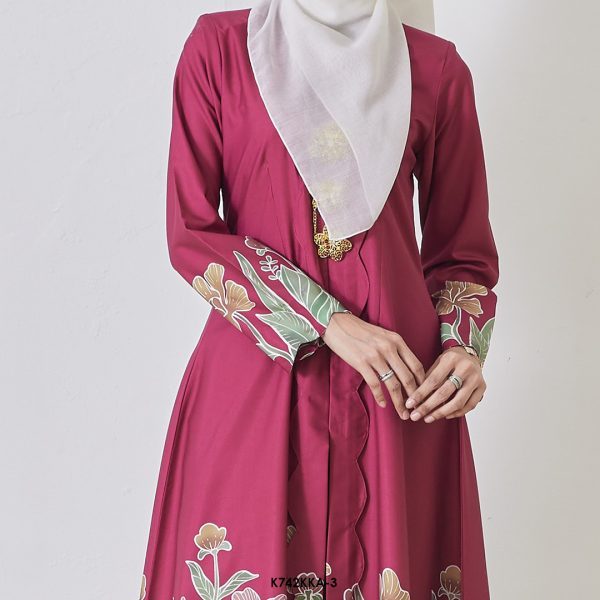 Kebarung Anggerik in Dark Pink (K742KKA-3) - Image 2