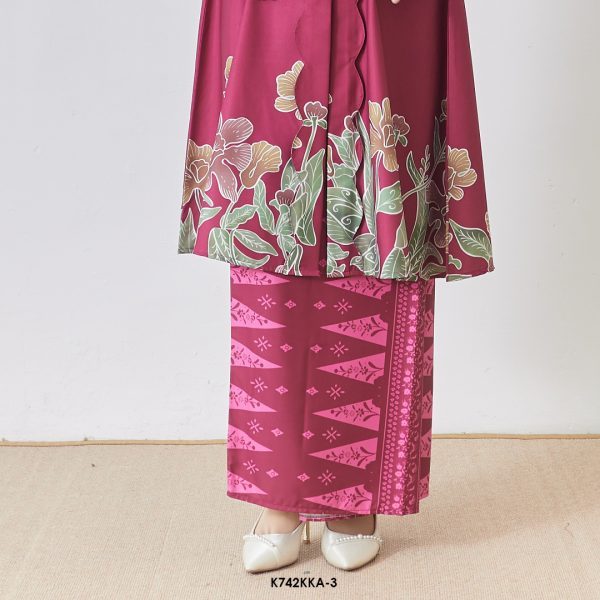 Kebarung Anggerik in Dark Pink (K742KKA-3) - Image 4