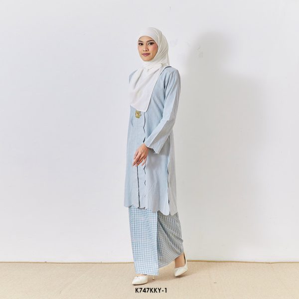 Kebarung Maya in Faded Blue (K747KKY-1) - Image 3