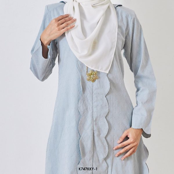 Kebarung Maya in Faded Blue (K747KKY-1) - Image 2