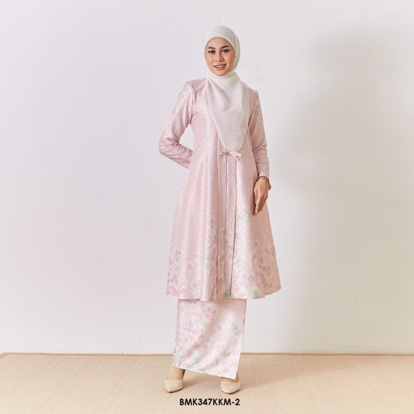 Kebarung Batiq Mia 3.0 Ribbon in Soft Pink (BMK347KKM-2)