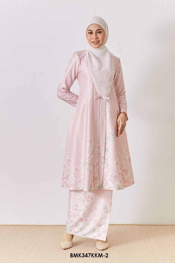 Kebarung Batiq Mia 3.0 Ribbon in Soft Pink (BMK347KKM-2)