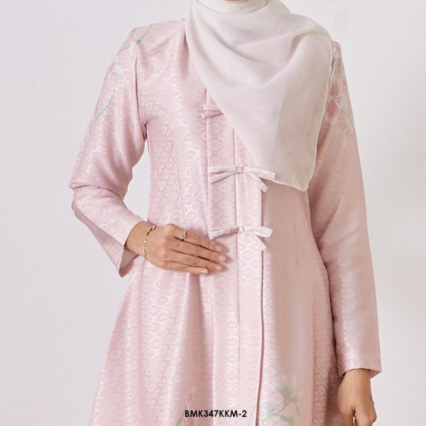 Kebarung Batiq Mia 3.0 Ribbon in Soft Pink (BMK347KKM-2) - Image 3