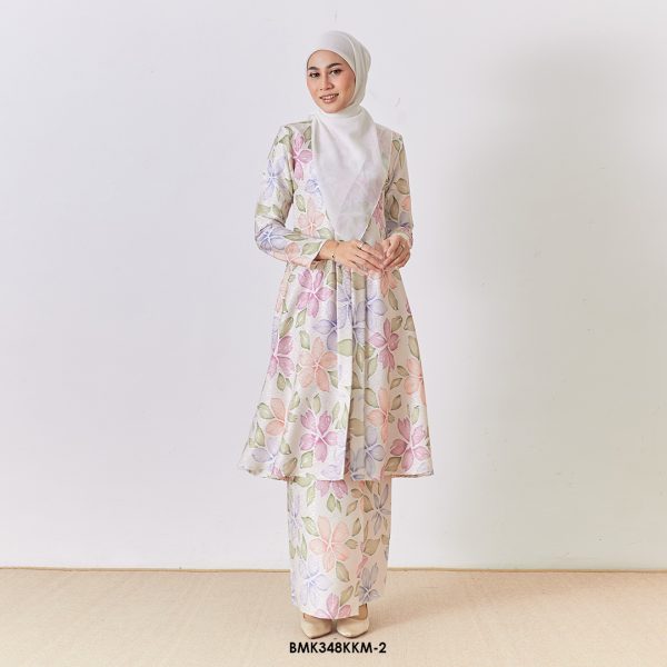 Kebarung Batiq Mia 3.0 Ribbon in Cream (BMK348KKM-2)