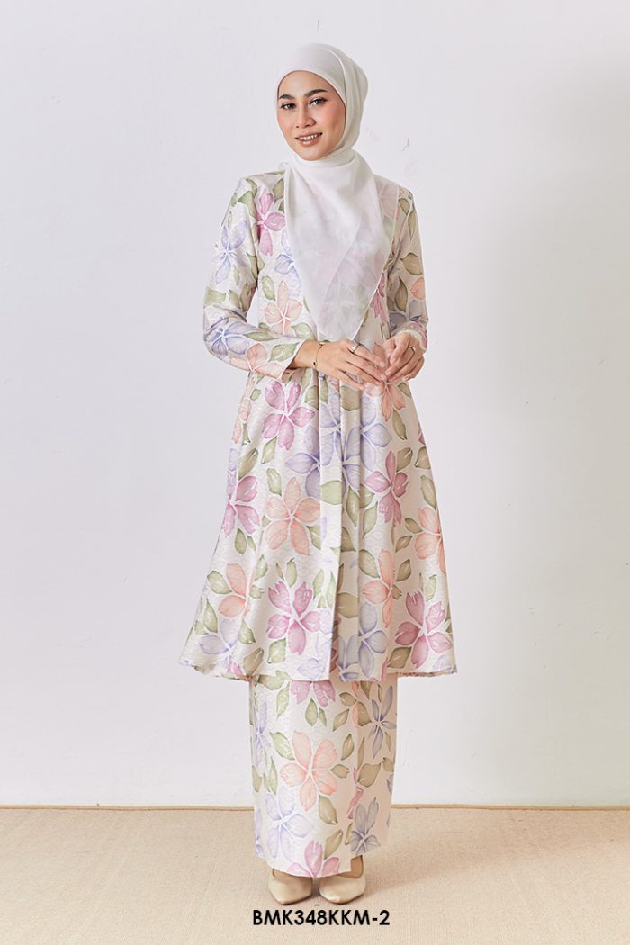 Kebarung Batiq Mia 3.0 Ribbon in Cream (BMK348KKM-2)