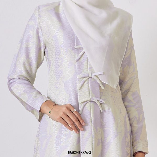Kebarung Batiq Mia 3.0 Ribbon in Light Purple (BMK349KKM-2) - Image 3