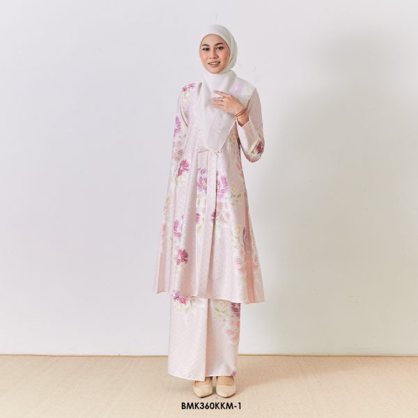 Kebarung Batiq Mia 3.0 Ribbon in Peach (BMK360KKM-1)