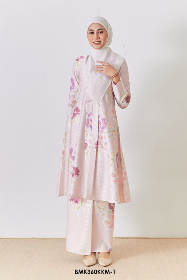 Kebarung Batiq Mia 3.0 Ribbon in Peach (BMK360KKM-1)