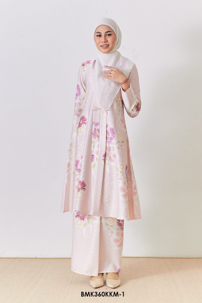Kebarung Batiq Mia 3.0 Ribbon in Peach (BMK360KKM-1)