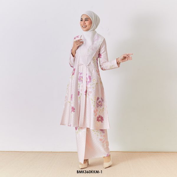Kebarung Batiq Mia 3.0 Ribbon in Peach (BMK360KKM-1) - Image 2