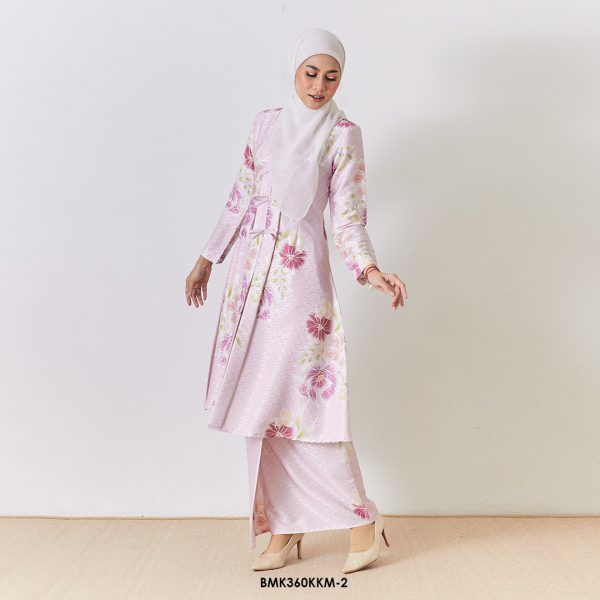Kebarung Batiq Mia 3.0 Ribbon in Blush Pink (BMK360KKM-2) - Image 2