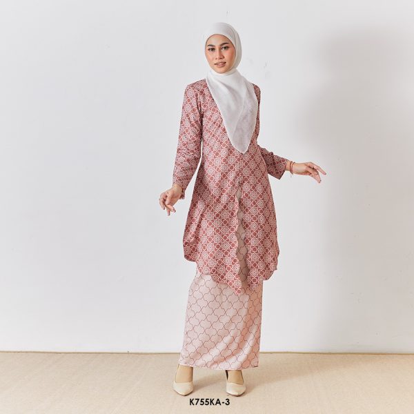 Kebaya Anggun 2.0 in Brown (K755KA-3) - Image 2