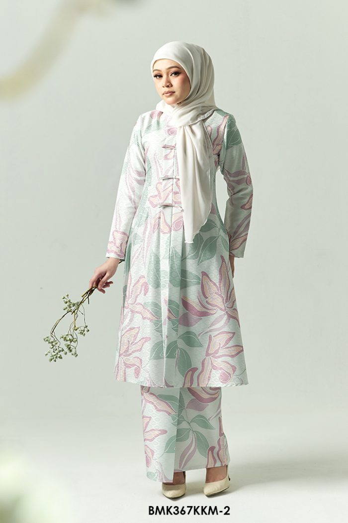 Kebarung Batiq Mia 3.0 Ribbon in Ice Mint (BMK367KKM-2)