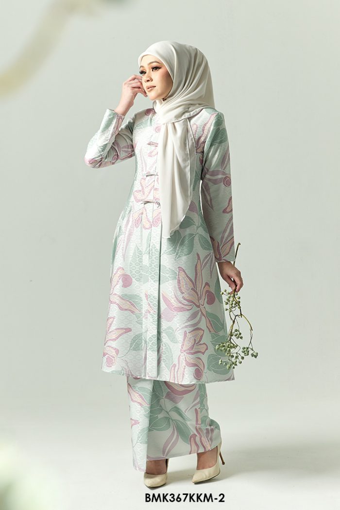 Kebarung Batiq Mia 3.0 Ribbon in Ice Mint (BMK367KKM-2)