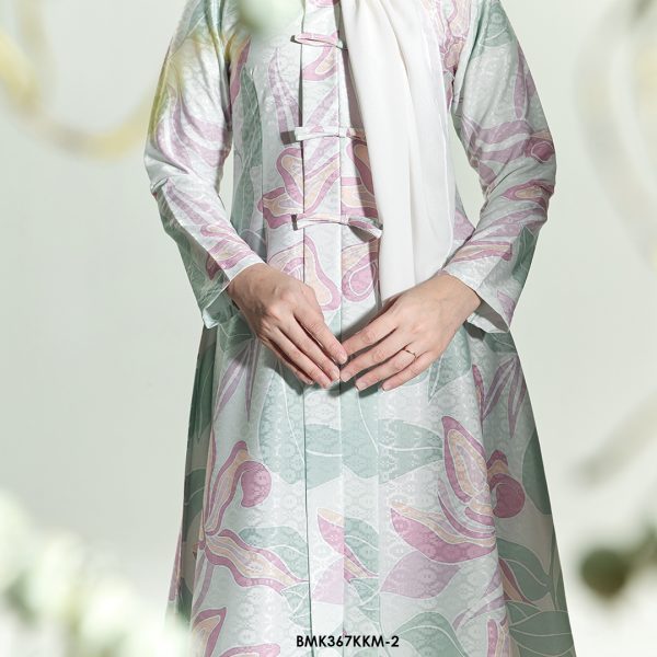 Kebarung Batiq Mia 3.0 Ribbon in Ice Mint (BMK367KKM-2) - Image 3
