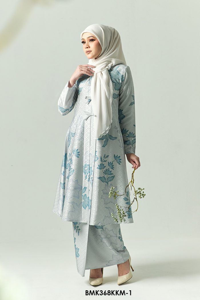Kebarung Batiq Mia 3.0 Ribbon in Pale Blue (BMK368KKM-1)