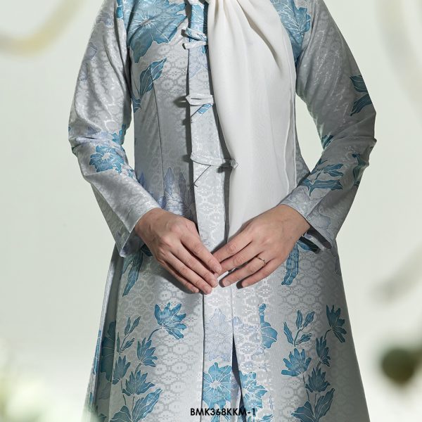 Kebarung Batiq Mia 3.0 Ribbon in Pale Blue (BMK368KKM-1) - Image 3