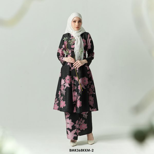 Kebarung Batiq Mia 3.0 Ribbon in Black (BMK368KKM-2)