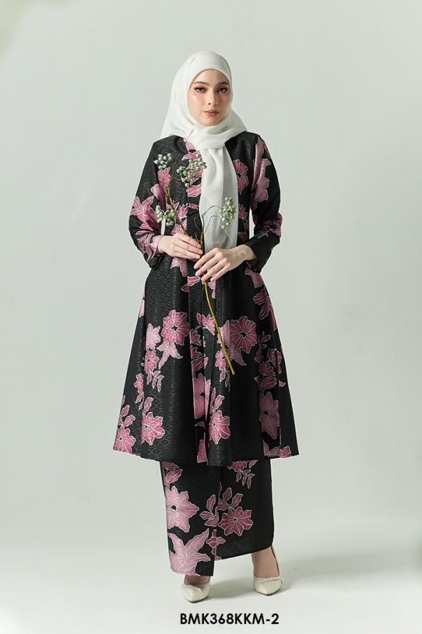 Kebarung Batiq Mia 3.0 Ribbon in Black (BMK368KKM-2)