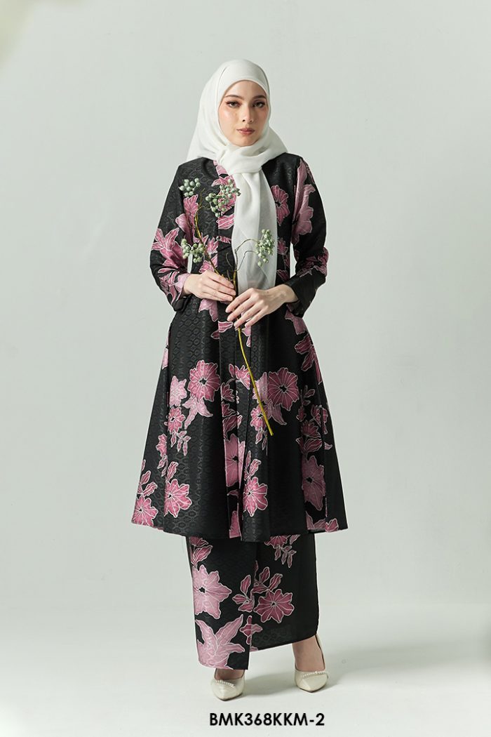 Kebarung Batiq Mia 3.0 Ribbon in Black (BMK368KKM-2)