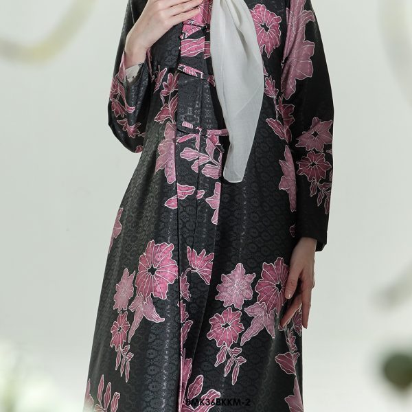 Kebarung Batiq Mia 3.0 Ribbon in Black (BMK368KKM-2) - Image 4