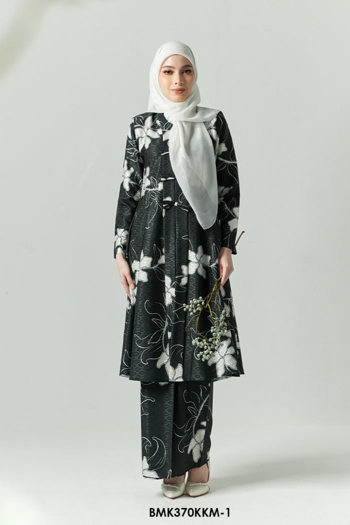 Kebarung Batiq Mia 3.0 Ribbon in Black (BMK370KKM-1)