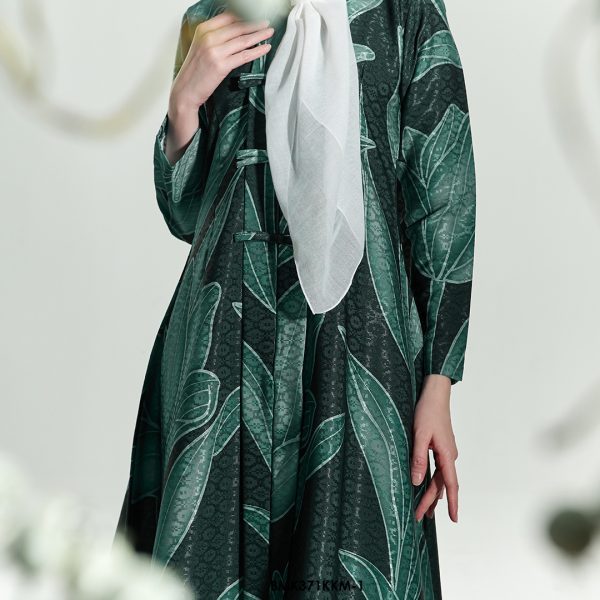 Kebarung Batiq Mia 3.0 Ribbon in Emerald (BMK371KKM-1) - Image 4