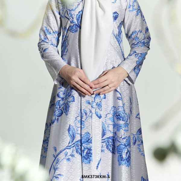 Kebarung Batiq Mia in Blue (BMK373KKM-6) - Image 3