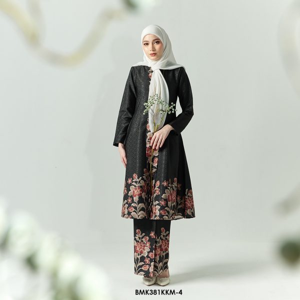 Kebarung Batiq Mia in Black (BMK381KKM-4)