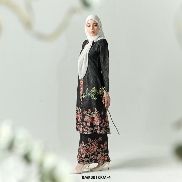 Kebarung Batiq Mia in Black (BMK381KKM-4) - Image 2