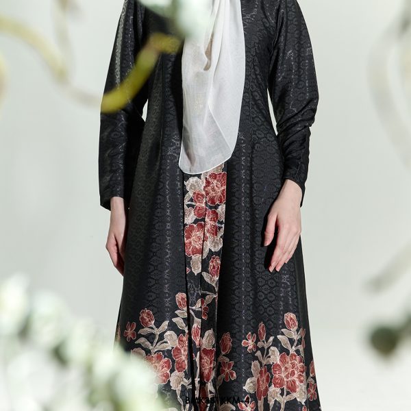 Kebarung Batiq Mia in Black (BMK381KKM-4) - Image 3