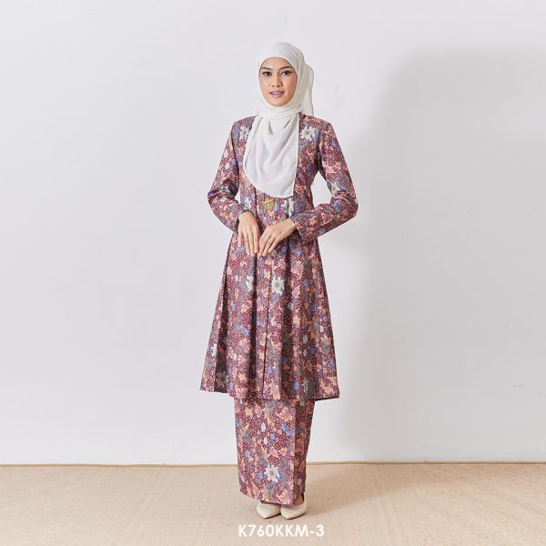 Kebarung Kalthom in Vintage Maroon (K760KKM-3)