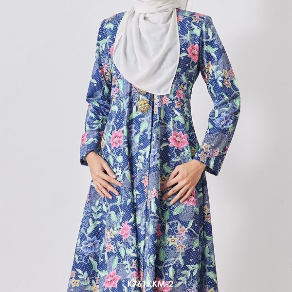 Kebarung Kalthom in Navy Blue (K761KKM-2) - Image 3