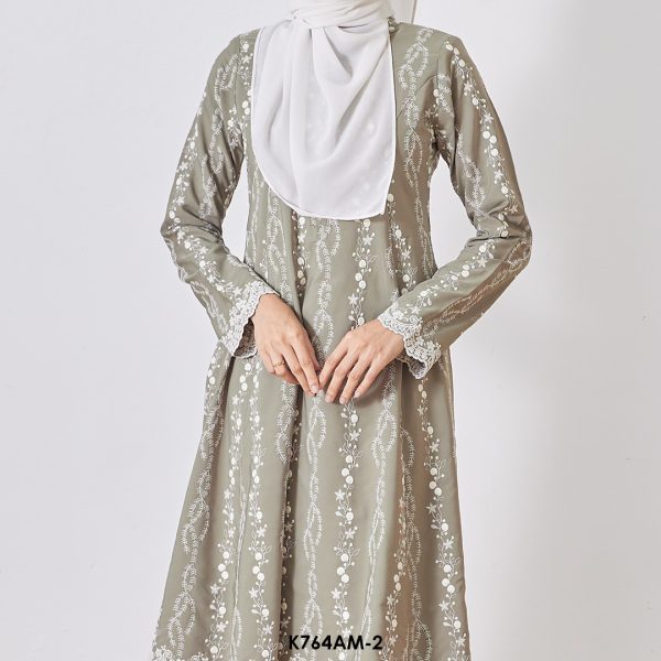 Ameera Kurung in Sage (K764AM-2) - Image 3