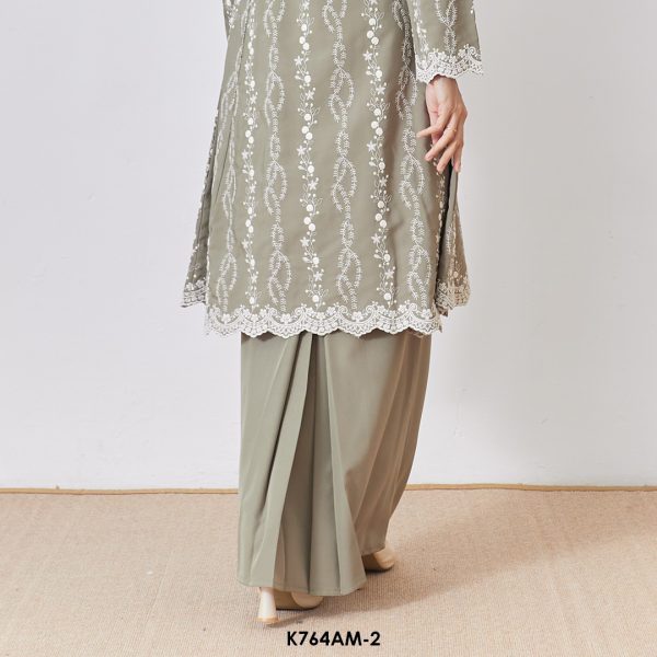 Ameera Kurung in Sage (K764AM-2) - Image 4