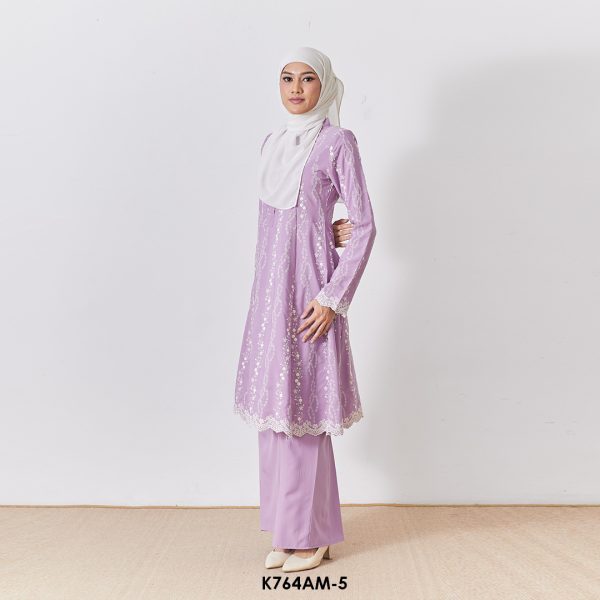 Ameera Kurung in Heather (K764AM-5) - Image 2