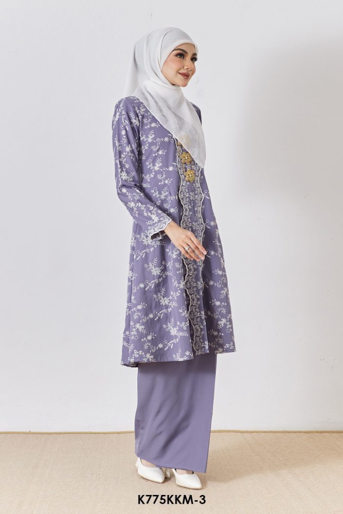 Kebarung Kalthom in Dusty Purple (K775KKM-3)