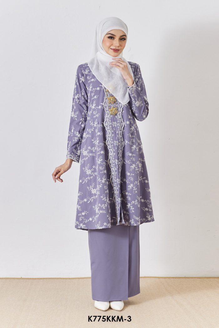 Kebarung Kalthom in Dusty Purple (K775KKM-3)