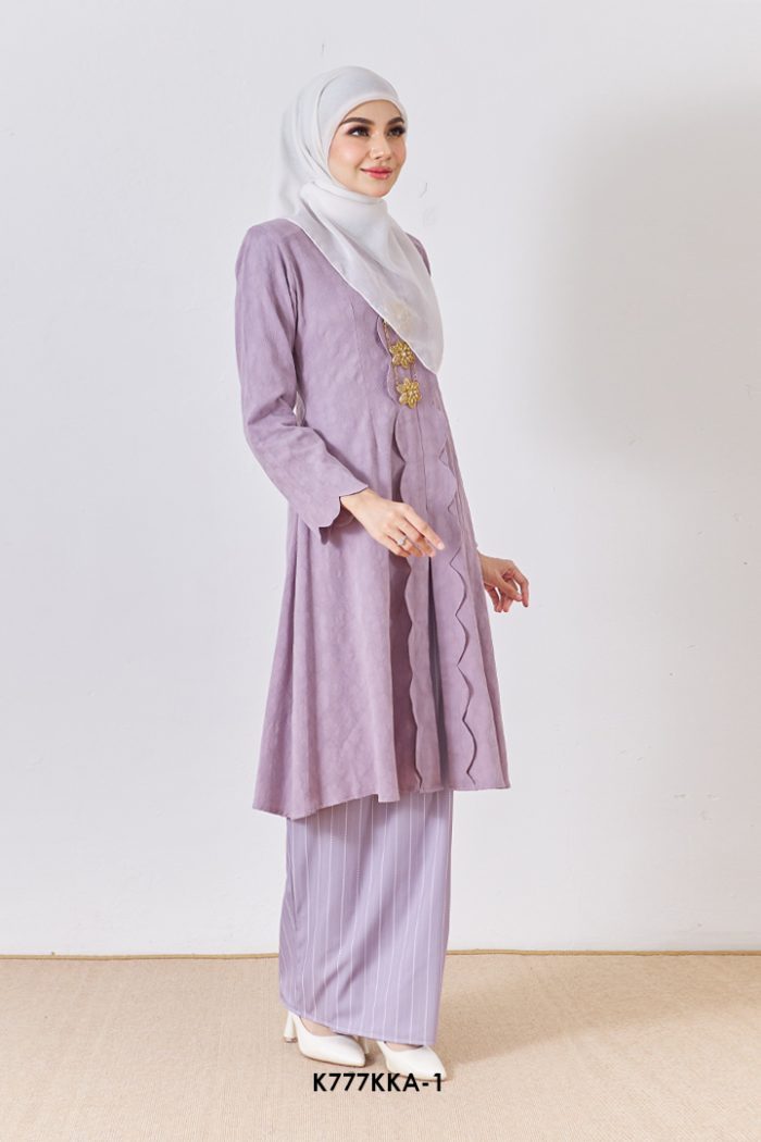 Kebarung Anggerik in Dusty Purple (K777KKA-1)