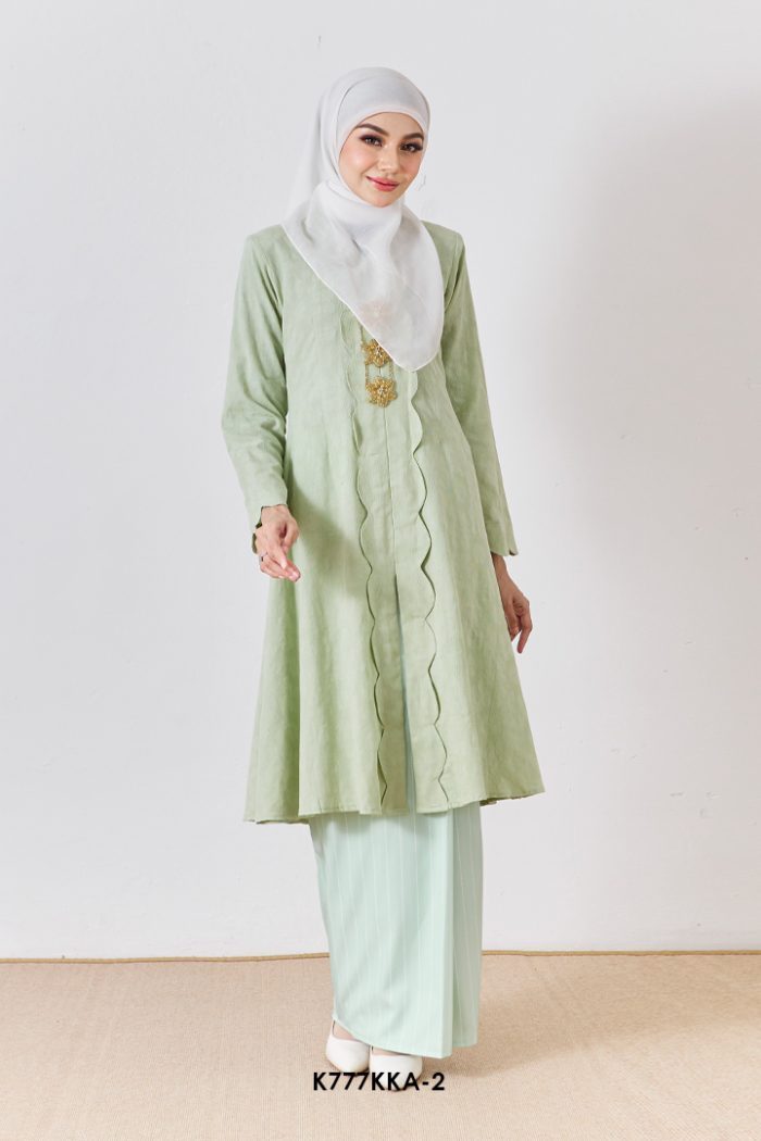 Kebarung Anggerik in Mint (K777KKA-2)