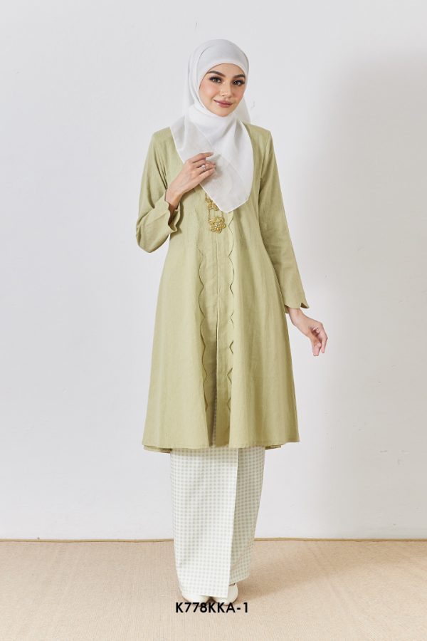 Kebarung Anggerik in Apple Green (K778KKA-1)