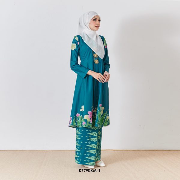 Kebarung Kalthom in Teal Green (K779KKM-1) - Image 2