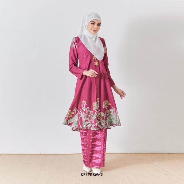 Kebarung Kalthom in Dark Pink (K779KKM-3)
