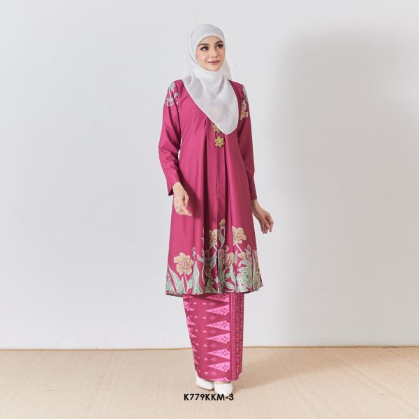 Kebarung Kalthom in Dark Pink (K779KKM-3) - Image 2