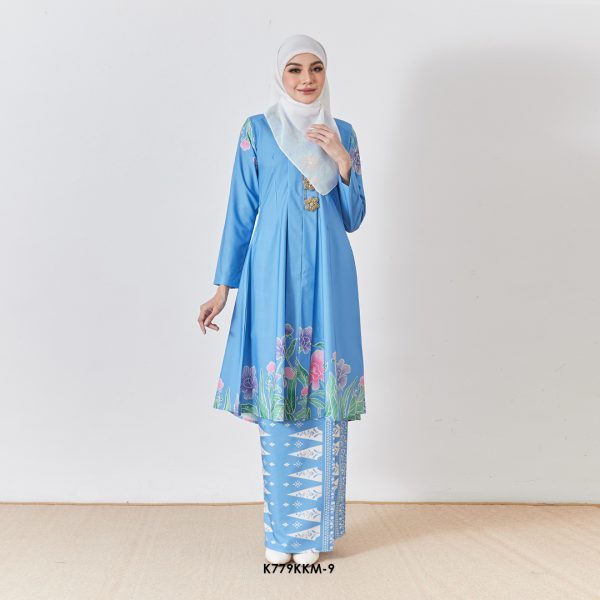 Kebarung Kalthom in Coraline Blue (K779KKM-9)