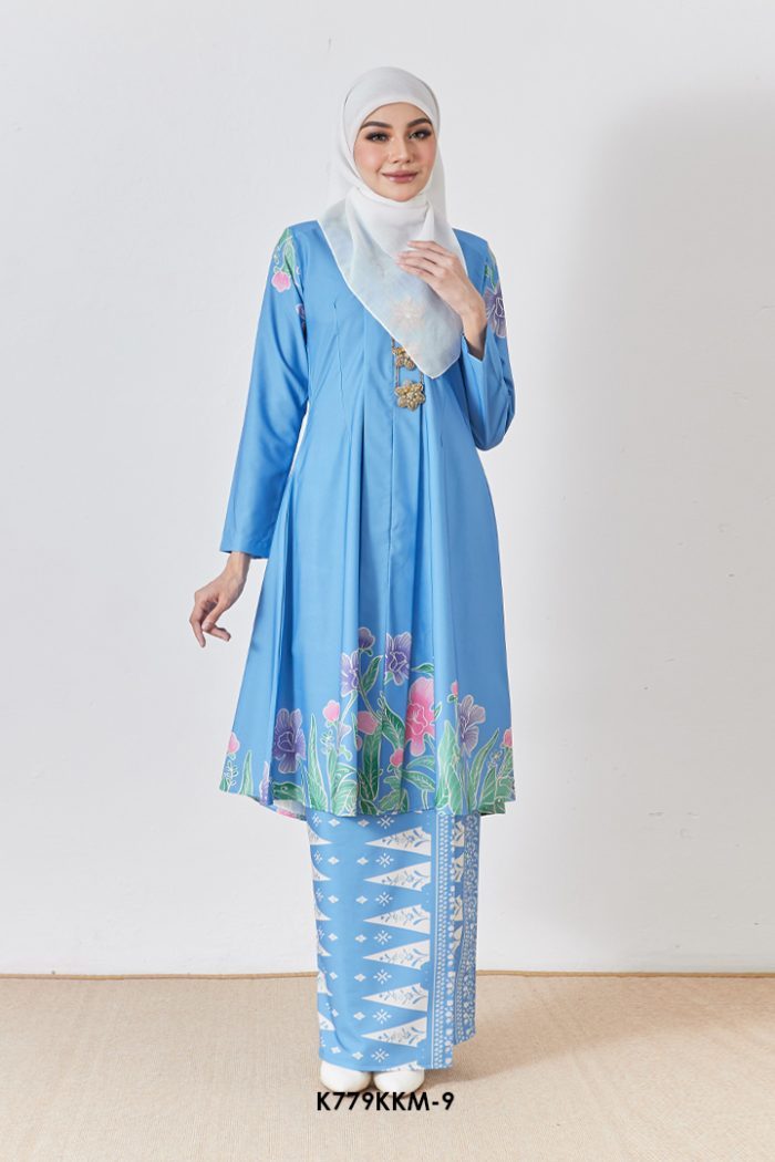 Kebarung Kalthom in Coraline Blue (K779KKM-9)