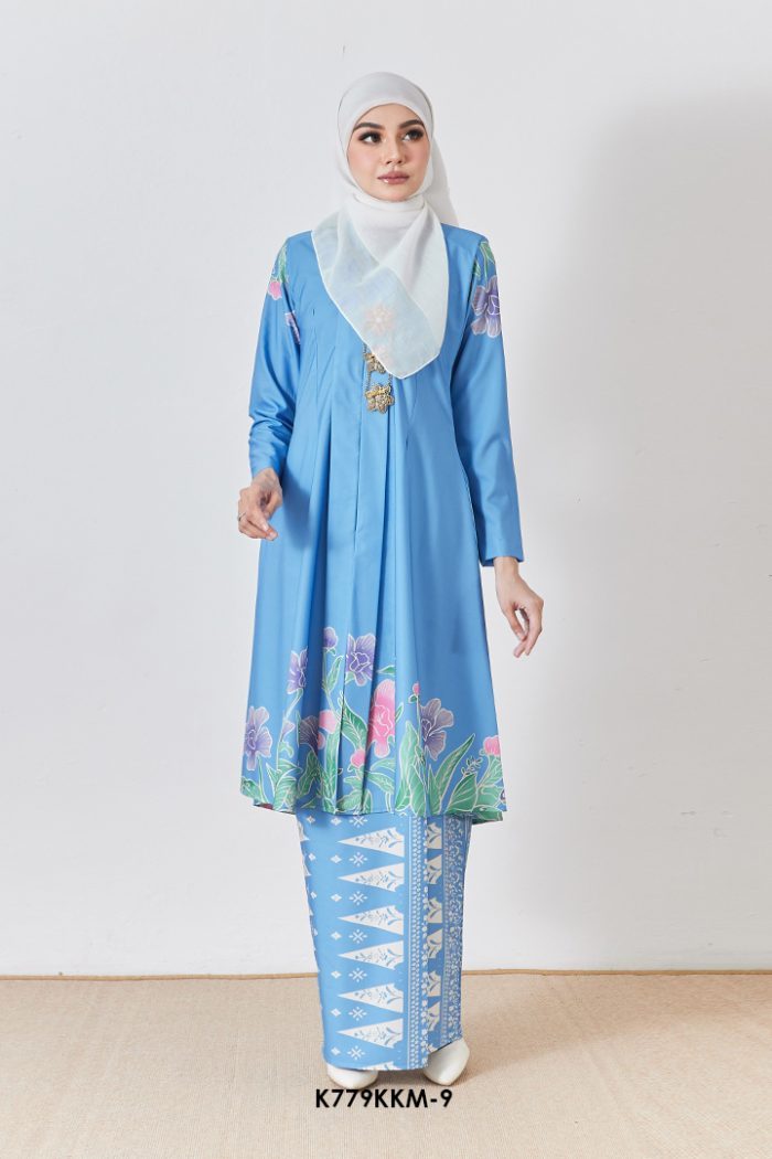 Kebarung Kalthom in Coraline Blue (K779KKM-9)