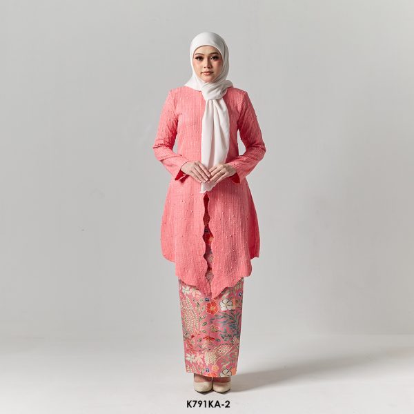 Kebaya Anggun 2.0 in Flamingo (K791KA-2)
