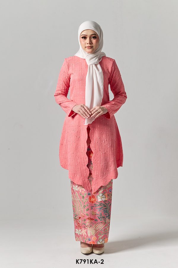 Kebaya Anggun 2.0 in Flamingo (K791KA-2)