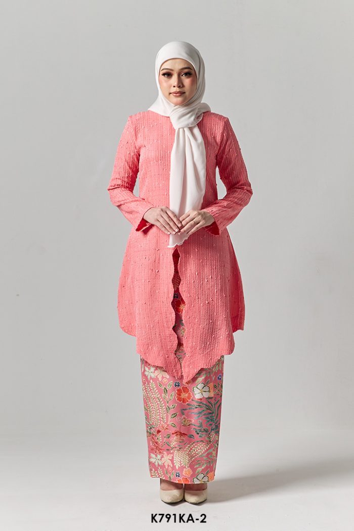 Kebaya Anggun 2.0 in Flamingo (K791KA-2)